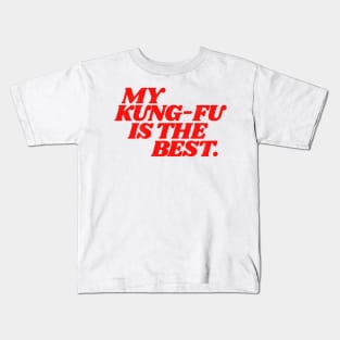 The Lone Gunmen 'My Kung-Fu is the Best' Kids T-Shirt